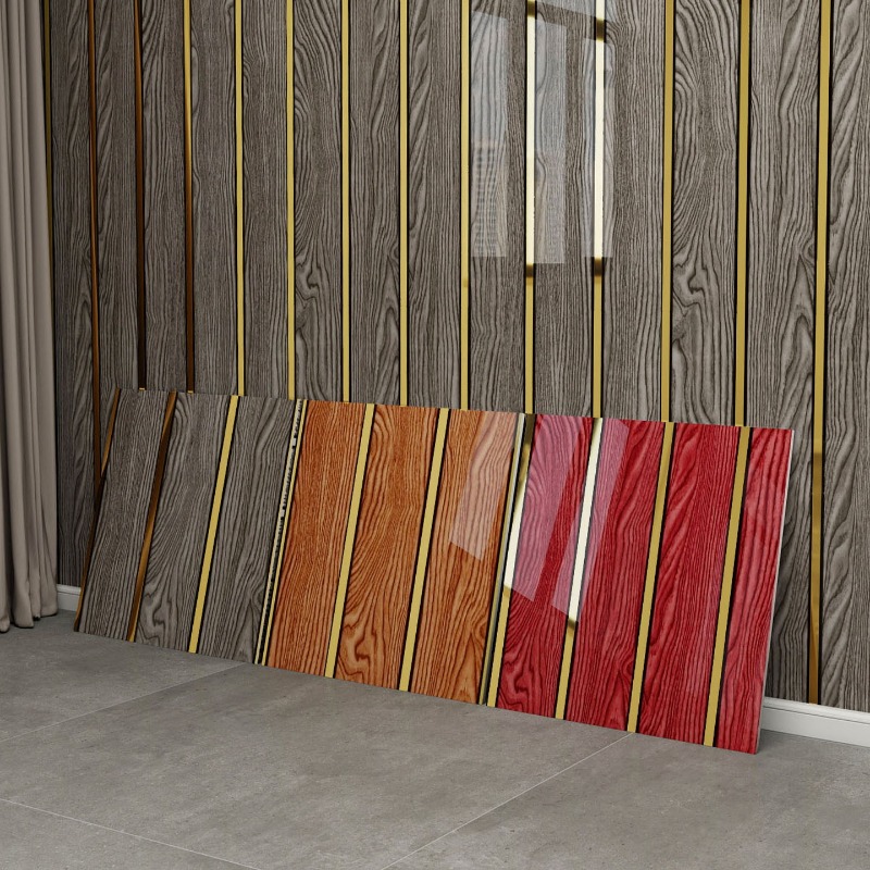 Painéis de Parede de Madeira L - Pvc Panel Background avaliação e preço