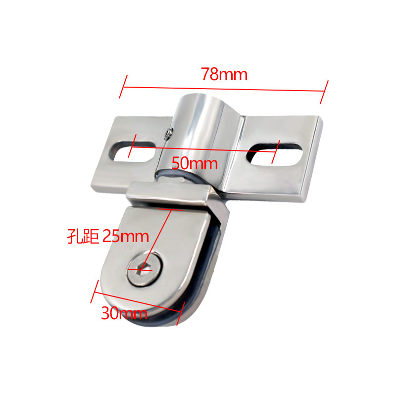 Dobradiça de Eixo Rotativo par - Glass Door Hinge avaliação e preço