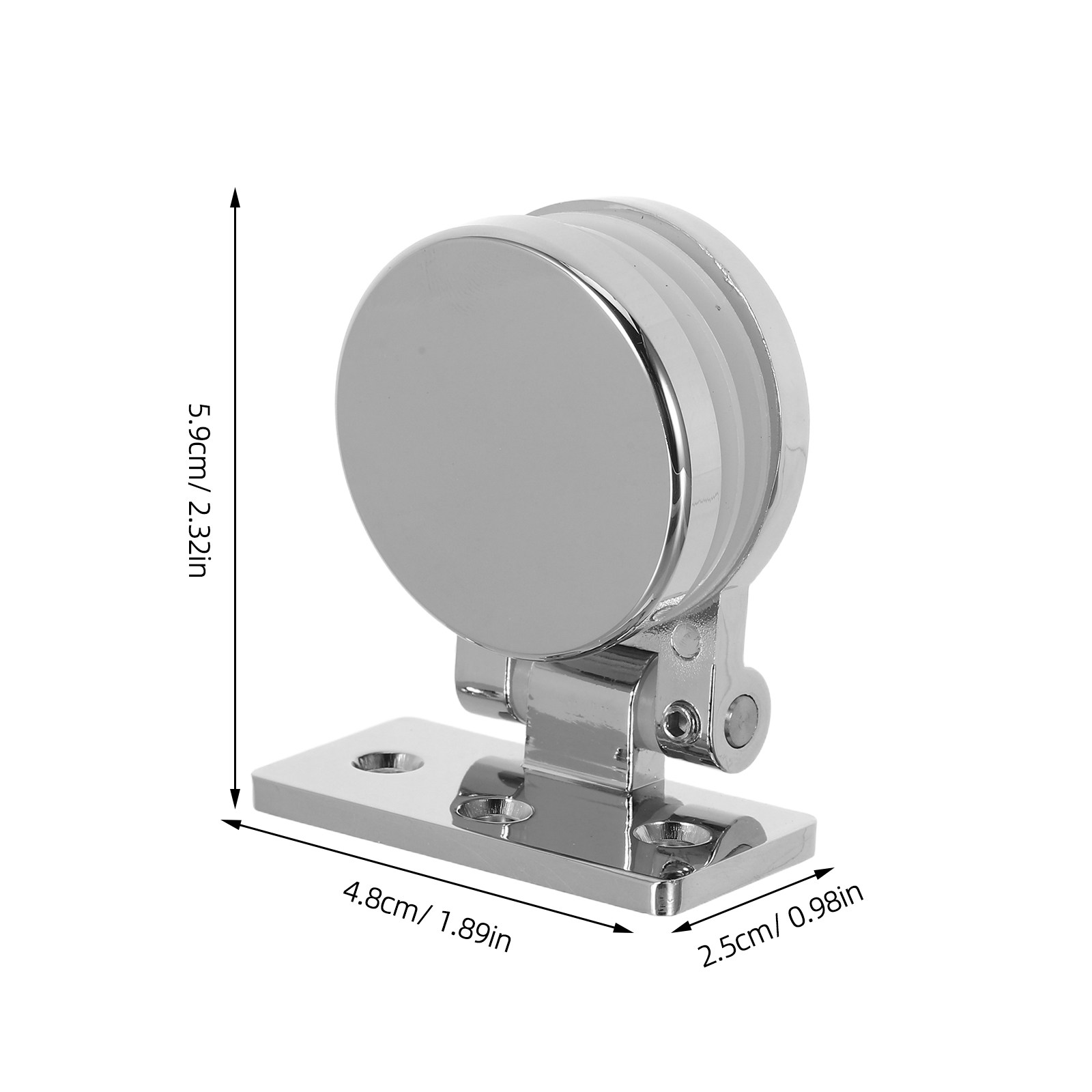 2 Peças Dobradiças de Porta de - Glass Door Hinge avaliação e preço
